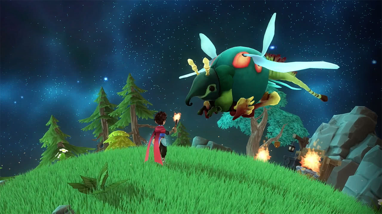 Deiland screenshot gameplay interactuando con otros personajes del juego