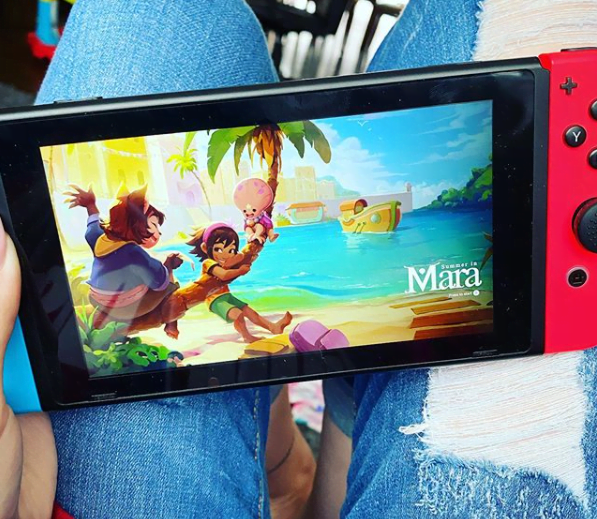 Foto nintendo switch gameplay summer in mara pantalla de inicio